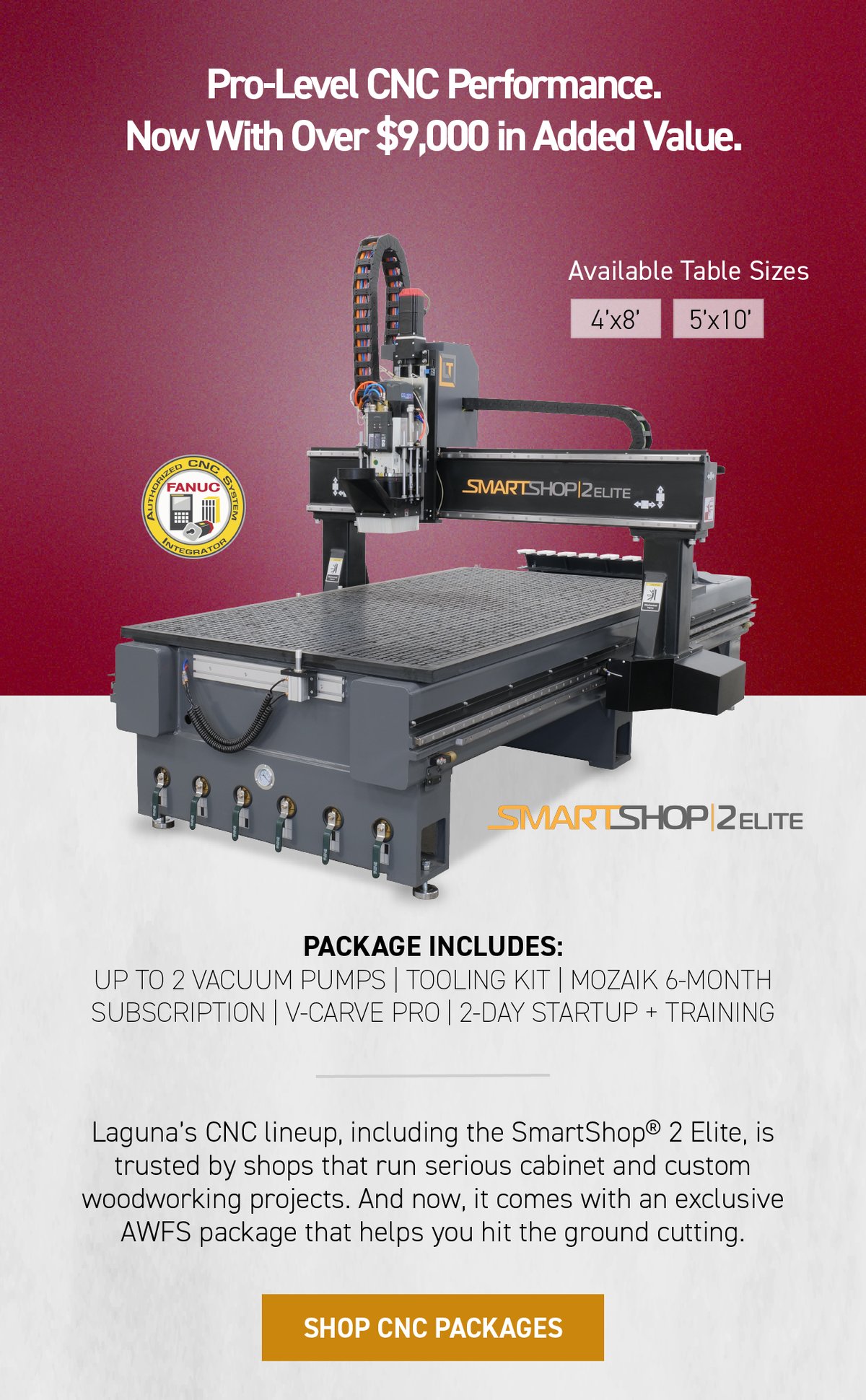 Shop CNC Packages